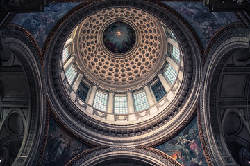 Pantheon ceiling in Paris