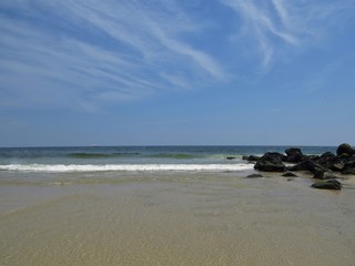 Fototapeta na wymiar Beach Ocean Seascape 
