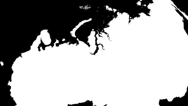 Arkhangelsk - Russia, region extruded. Bumps