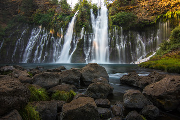 Burney Falls in Mt. Shasta, CA