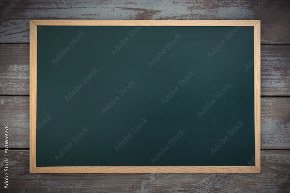 Poster composite image of image of a chalkboard