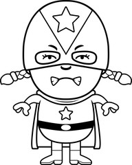 Angry Child Superhero