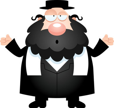 recommend clip art: Confused Cartoon Rabbi