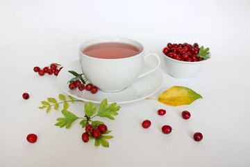 Hawthorn berry tea 