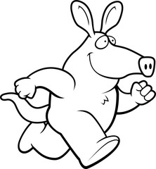 Aardvark Running