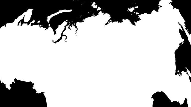 Evenk - Russia, autonomous province extruded. Bumps shaded