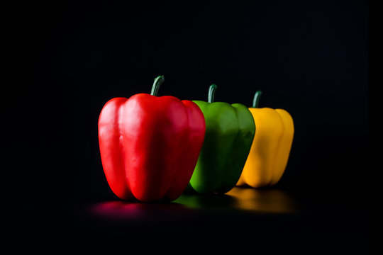 Sweet Pepper or Bell Pepper or Capcicum  It make form plastic