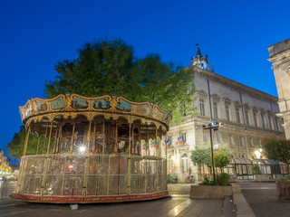 Merry-go-around in Avignon