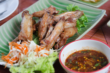 fried chicken wings
