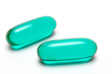 soft gel capsules of medicine