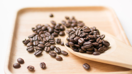 Coffee bean seed raw material for coffee drink
