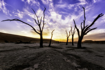 Sunset at Deadvlei Namibia