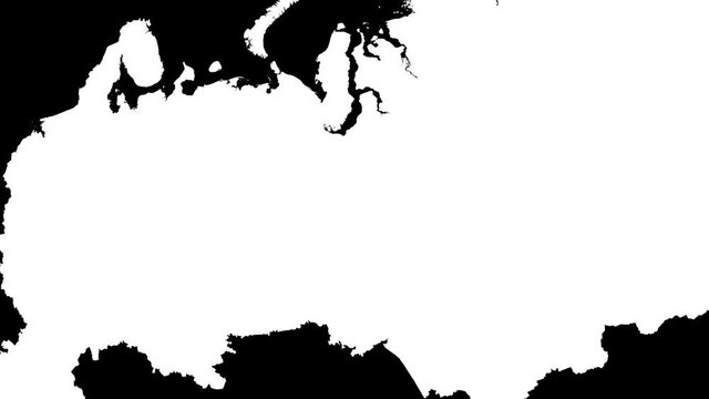 Mariy-El - Russia, republic extruded. Bumps shaded