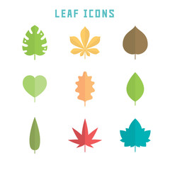 leaf icons