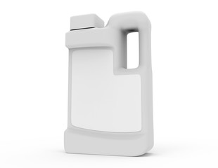 Blank container mockup