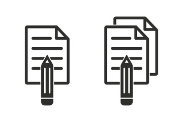 Clipboard vector icon.