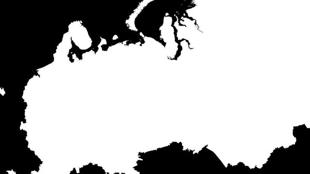 Pskov - Russia, region extruded. Solids