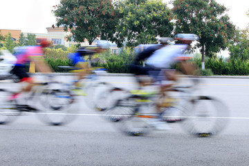 Fototapeta premium Cycling competition