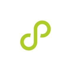 D P Initial Letter Logo