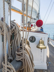 Obraz premium tall ship - brigatine