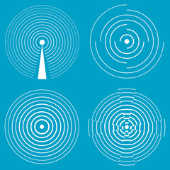 Wi-fi signal, communication signal, radio