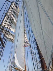 Fototapeta premium tall ship - brigatine