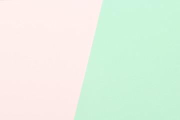 Creative colorful pastel paper background with two tone color	