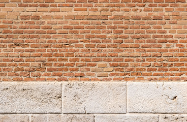 brick and stone wall 