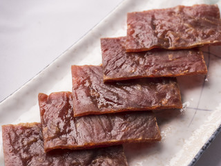 Dried meat