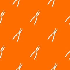 Metal welder pliers pattern seamless