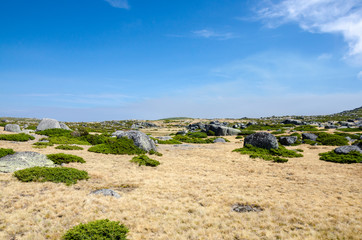 Fototapeta premium Lanscape, hike to the hole, Covao dos Conshos, Serra da Estrela, Portugal