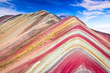 Crédence de cuisine en verre imprimé Vinicunca Vinicunca, Rainbow Mountain - Pérou