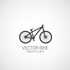 Fototapeta na wymiar Freestyle bike.