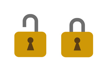 geöffnetes und geschlossenes schloss