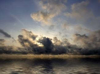 Naklejka premium Storm