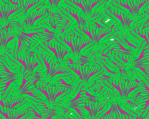 Isolated colorful of Spot Swardtail butterfly