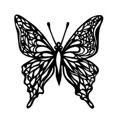 Plakat vector butterfly
