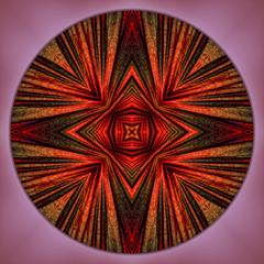 abstrakt fraktal mandala