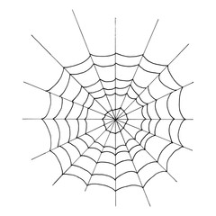 Fototapeta premium Hand Drawn Halloween Set. Web.