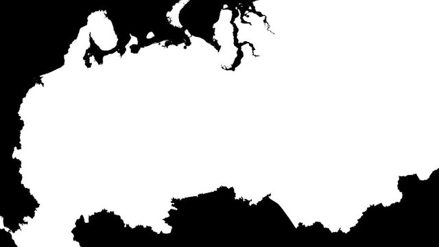 Tula - Russia, region extruded. Satellite