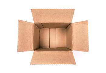 Cardboard box for things.
