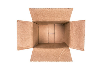 Cardboard box for things.