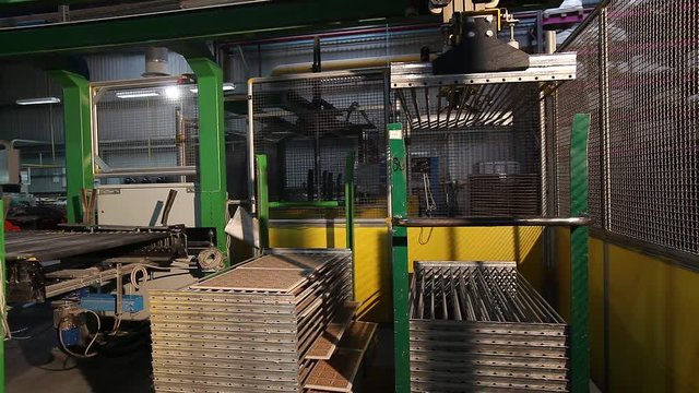 Print patterned ceramic tile, pattern on ceramic tiles. Industrial interior, indors