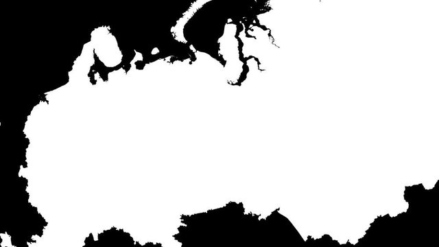 Tver - Russia, region extruded. Bumps