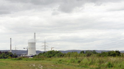Fototapeta na wymiar Kraftwerk ensdorf. 