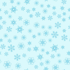 Snowflake Seamless Pattern 54