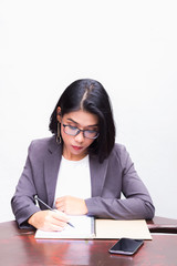Fototapeta na wymiar Portrait of a bussiness woman