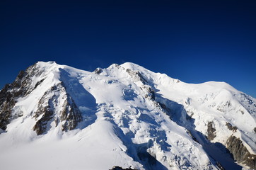 Fototapeta na wymiar View of Mont Blanc
