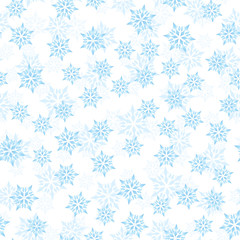 Snowflake Seamless Pattern 44