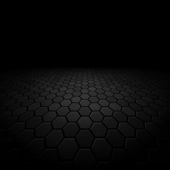 abstract floor perspective black texture background
